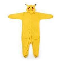 pokemon Adult  Electric Character Kigurumi Pajama Suit - Yellow - View 6