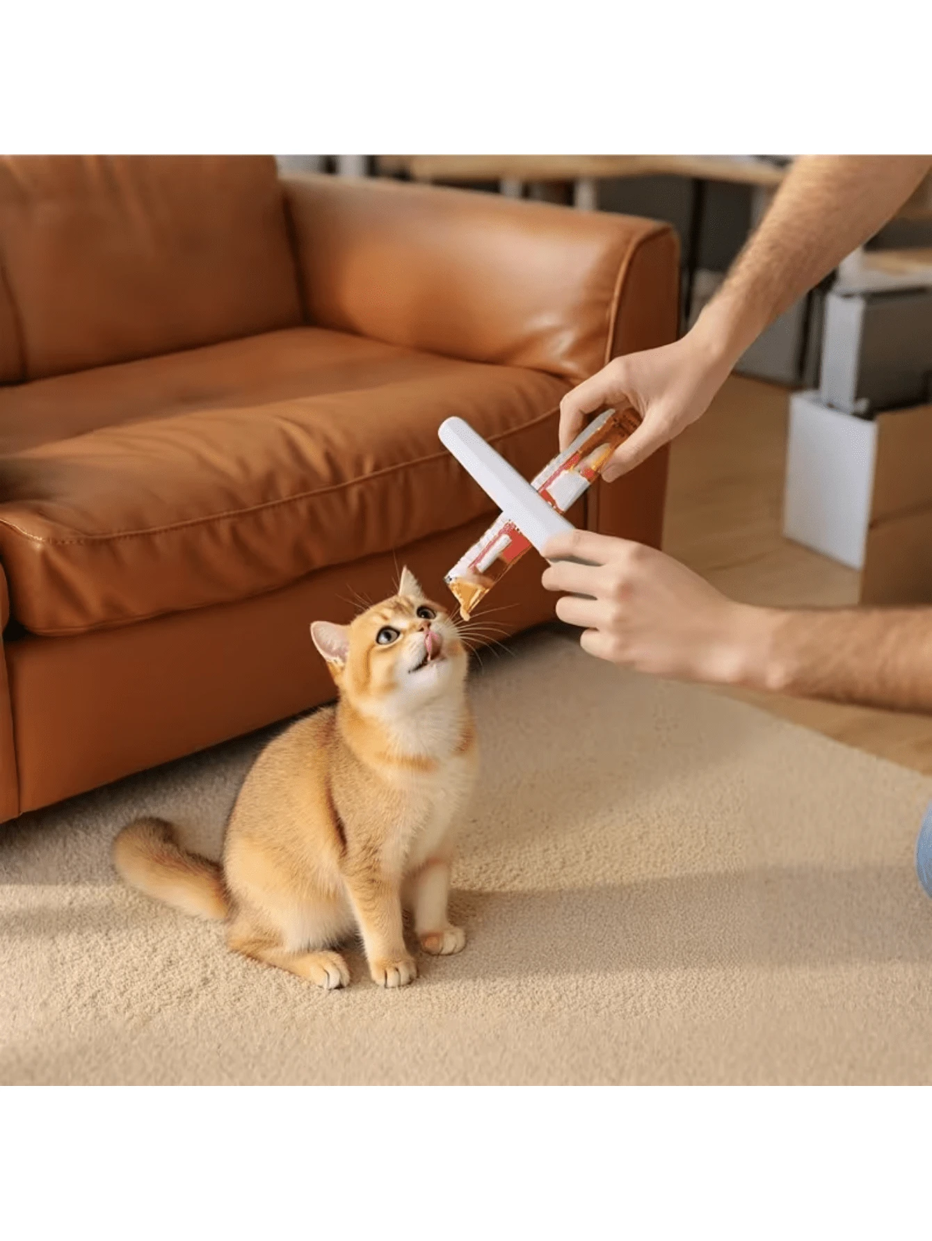 猫粮袋压缩机 | 无浪费食物压缩机，有助于保持喂食区整洁