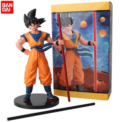 bandai Figura de acción de anime Kakarot SSJ, figuras de PVC, estatua de modelo coleccionable, juguete y regalo perfecto para Pascua, Día de la Madre, Día del Padre, cumpleaños, aniversario, graduación y días festivos para fans, coleccionistas, decoración de fiestas temáticas de anime y accesorios de juego de roles, regalo de juguete coleccionable