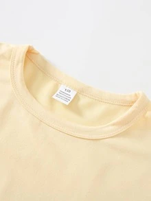 Mickey Mouse Balloon Double-Sided Print, Comfortable  T-Shirt, Adorable Disney  Top, Personalized Birthday Gift, Disneyland 2026 Family Edition - 杏色 - 查看 5