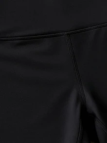 CONJUNTO TOP e SHORT LEGGING SUPLEX BÁSICO FITNESS SHORTS CURTO BUHCCI FEMININO TREINO MODA GRINGA - Preto - Visão 8