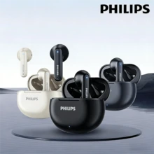 PHILIPS 飞利浦 TAT1199 无线蓝牙耳机 5.4 环绕立体声 音乐通话 降噪 无延迟 防水 运动耳塞 金属质感 黑色/白色/蓝色可选 原装飞利浦蓝牙耳机 - 飛利浦TAT1199耳機 - 查看 2