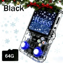 New R36S Handheld Gaming Console, 128GB Large Capacity Storage, Red/Blue Console, Three Colors Available, Perfect For Gaming Enthusiasts, Best Men's Birthday Gift Set, Halloween Gift, Christmas Gift - Xem 3