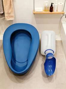 2pcs Portable Urinal Set, Unisex, For Car, Camping, Outdoor, Elderly Bedridden Emergency Urinal - Multicolor - View 3