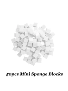 100片装柔软渐变美甲海绵套装，配有取粉笔，适合初学者和美甲师，可打造各种渐变美甲图案。 - 彩色 - 查看 9