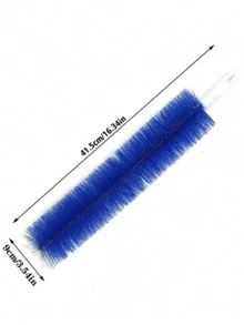 多功能柔性清洁刷 - 适用于清洁风扇、排水管、纱窗、百叶窗和沙发灰尘 - 无需电源，耐用塑料材质 - A - 查看 4