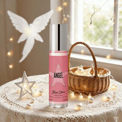 1pc 10ml Alcohol Free Floral Chrysanthemum Ball, Fresh And Long-Lasting, Mild And Non Irritating. Neutral Spray, Lasting Fragrance, No Alcohol, Emitting A Lasting Aroma. The Compact Bottle Design Is Easy To Carry, Allowing You To Immerse Yourself In The Charming Fragrance Anytime, Anywhere.