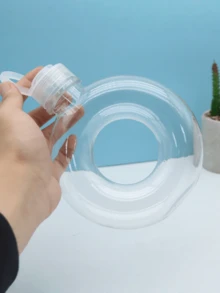 1个500毫升甜甜圈造型耐热奶茶杯 - 彩色 - 查看 6