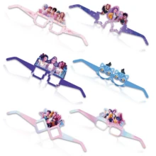 12 piezas Gafas de cosplay de Demon Slayer - Juego de gafas de disfraz de personaje divertido, adecuado para cumpleaños, suministros de fiesta de anime, accesorios para fotos de grupo - Ver 5