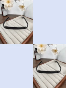 方形眼镜带，无压头带，适合眼镜佩戴者，舒适头带，佩戴时尚眼镜不头疼，女士夏季隐形发夹，适合卷发、浓密头发，时尚眼镜配件，无唇形，适合女性和女孩，女士配饰发带发箍 - 彩色 - 查看 10