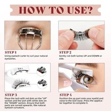 1/2个专业磁性睫毛夹，轻巧便携，仅包含睫毛夹。 - 彩色 - 查看 8