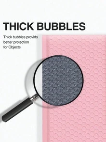 10/20/40 Pink Bubble Mailing Bags, 4x8 Inches, Padded Polyethylene Bubble Envelopes, Opaque Self-Sealing Waterproof Luxury Shipping Bags, Suitable For Jewelry Packaging Bags, Padded Envelopes, Mailing Envelopes, Shipping Supplies - View 7