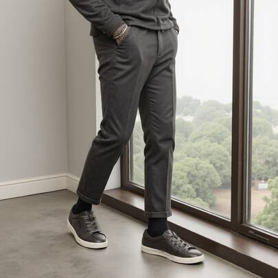 Men's Skateboard Shoes, PU Upper, Retro Classic Style, Rubber Sole, Comfortable Flat Walking Shoes For Daily Commute And Outdoor Sports