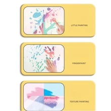 Alfombra mágica de dibujo con agua para niños, tela de dibujo y pintura colorida con 2 pinceles de pintura con agua - Rosa - Ver 8