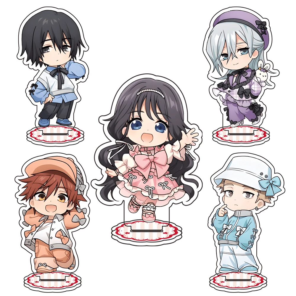 1 pieza Figura de acrílico de 15CM del anime "La flor fragante florece con dignidad" Modelo de placa de decoración de escritorio Producto de regalo del Día de Todos los Santos - Multicolor - Ver 1