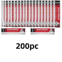 10 Stück/20 Stück/50 Stück/100 Stück/200 Stück Aluminium Schweißstäbe, vielseitig einsetzbar in der Energie-, Chemie- und anderen Industrien, geeignet zum Schweißen und Reparieren von Aluminium, Edelstahl, verzinktem Stahl, hochfestem Kupfer und anderen Materialien, Aluminium-Flussmittel-gefüllte Schweißstäbe mit niedriger Temperatur - Aluminium-Schweißstäbe - Übersicht 10