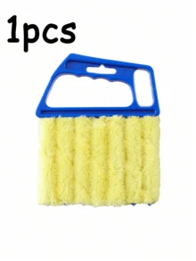 1pc Handheld Blind/Window Cleaner, Vent Cleaner, Removable Microfiber Duster Cover, Suitable For Air Conditioner, Car Vent, Electric Fan Slot, Home, School, Hotel, Christmas Cleaning Tool (2pcs/1pc Optional) - Multicolor - View 13
