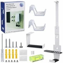 Soporte de pared P5 para P5 Slim y P5 Pro, soporte de pared de acero resistente con colgador de auriculares y soporte para controlador, instalación con tornillos, compatible con ediciones de disco y digitales - Multicolor - Ver 14