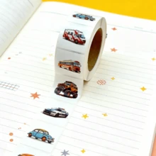 Car Party Stickers -500 Cute Car Stickers For Birthday Party Supplies, Gift Bags, Gift Packaging, And Small Business Packaging In One Roll - CX-16 (500pcs) - View 2