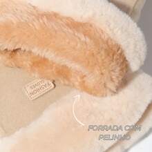 Women's Lined Thermal Touch Screen Gloves For Winter And Cold Weather - 鏽棕色 - 查看 4