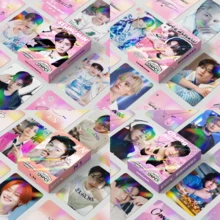 1 Caja (60 fotocards holográficas + 64 pegatinas) Colección de fotocards de alta definición de KPOP STAY I.N SEU LEEKNOW, álbum, mercancía de concierto, regalos, Día de San Valentín, regalos de Navidad, decoraciones - Multicolor - Ver 2