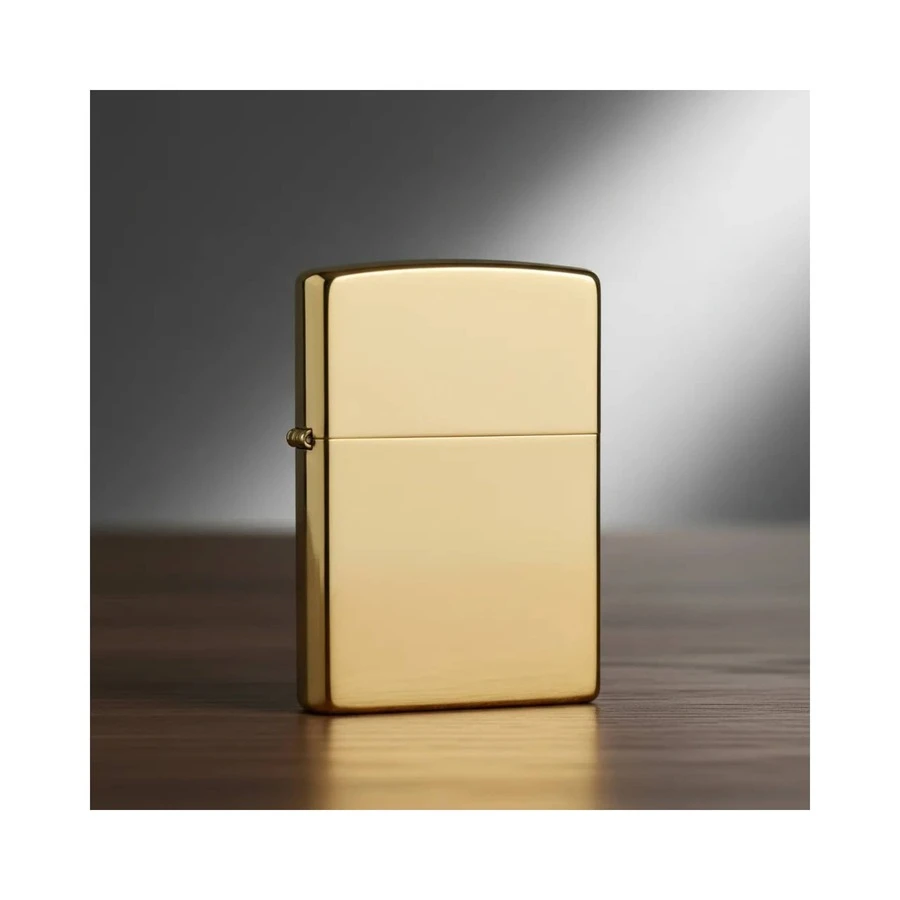 Pocket Gasoline Refillable Wick Lighter, Compact And Portable Luxury Classic Model - GOLDEN - View 1