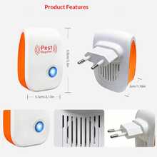 SOKANY 2/4/6/8pcs Ultrasonic Pest Repeller, 2026 Latest Smart Variable Frequency Insect Repellent, ABS Shell, Physical Pest Control, Silent Low Noise, Ultrasonic Smart Variable Frequency Insect Repellent, Physical Pest Control, Silent , Repels Mosquitoes/Mice/Cockroaches, Suitable For Home, Kitchen, Office, Hotel, Warehouse, Effective Indoor Pest Control, Mosquito And Rodent Repellent. More Effective For A Period Of Time. - Single Speaker - View 3
