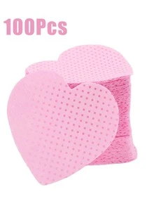 2000/1000/200pcs Nail Cleaning Wipes - Professional Lint-Free Nail Polish Remover Pads, UV Gel Cleansing Tissues, Unscented Manicure Prep And Finishing Cleaning Tool (Heart Shape) - Pink - View 12