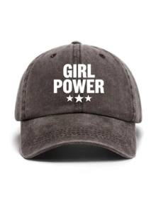 Vintage Washed Adjustable Cap, Unisex, All-Season Spring Summer Autumn Winter, Suitable For Valentine's Day, Wedding, Christmas, Father's Day, Outdoor Sports, Travel, Sun Protection, Gifts For Men And Women, Customizable Trucker Cap, Available In Black, Pink, Purple, Yellow And More Colors, Casual Headwear - GIRL - View 9