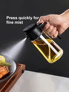 可攜式橄欖油噴霧瓶與傾倒容器 耐用多用途廚房油瓶 適用於烹飪、燒烤、氣炸鍋、烘焙與沙拉 家庭用品 廚房工具 廚房配件 - 彩色 - 查看 11