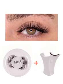 1/2个专业磁性睫毛夹，轻巧便携，仅包含睫毛夹。 - 彩色 - 查看 10