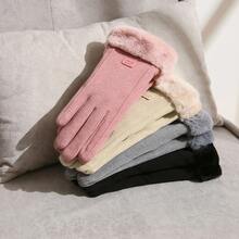 Women's Lined Thermal Touch Screen Gloves For Winter And Cold Weather - 黑色 - 查看 6