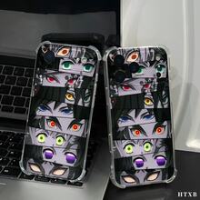 Esta funda con diseño de ojo de nueve barras es compatible con varios modelos de teléfono, como OPPO Reno 16E/15/14/13/12/11/PRO/PLUS/PROMAX/MINI, S/A/M/NOTE, S/G/EDGE/E, Transition Spark/HANTOM/CAMON/INFINIX, Honor 400/PLAY/X/Y, OPPO Reno/A/F, OPPO Reno 14/Redmi/POCO/NOTE, etc. Transparente, sencilla, elegante y duradera, está hecha de TPU. Es ideal para celebraciones como San Valentín, Halloween y Navidad, ideal para uso personal o como regalo. - transparente - Ver 1