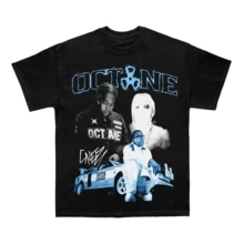 Don Toliver Octane Icon T-Shirt (With Backprint) - Black - View 1