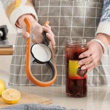 1pc Multi-Function Bottle & Can Opener, Suitable For People With Weaker Hands, Can Easily Open Various Bottle & Can Lids, Non-Slip Handle Design, Convenient And Practical Kitchen Tool - View 6