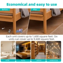 2/4/6/8pcs Ultrasonic Pest Repeller, 2026 Latest Smart Variable Frequency Insect Repellent, ABS Shell, Physical Pest Control, Silent Low Noise, Ultrasonic Smart Variable Frequency Insect Repellent, Mosquito/Rodent/Cockroach Repellent For Home, Kitchen, Office, Hotel, Warehouse, Effective Indoor Pest Control, Mosquito And Rodent Repellent. Better Effect For A Period Of Time. - Dual Speakers - View 8