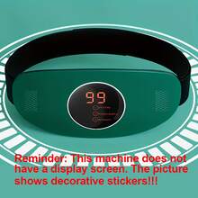 Rechargeable Vibrating Full Body Abdominal Massager - Includes Elastic Waistband And USB Charging Function. Portable Abdominal Massager, Hip Massager, Best Gift For Weight Loss And Fitness Enthusiasts - Multicolor - View 7