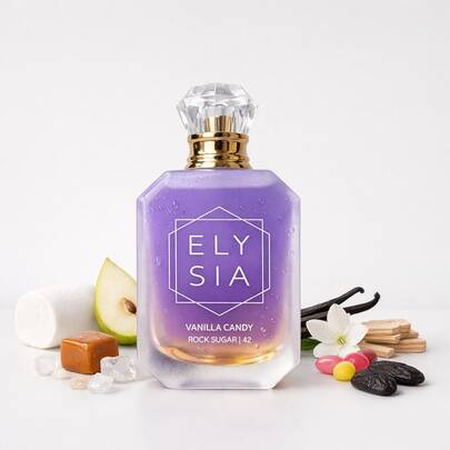 Fragrance World CLIVE DORRIS Vanilla Candy Rock Sugar Eau De Parfum 50ml – Gourmand Vanilla, Pear & Caramel Fragrance