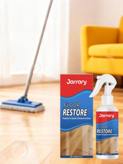 JUE FISH 120 ml Çok Amaçlı Zemin Temizleyici, Ahşap, Mermer ve Diğer Zeminler İçin Güçlü Yağ Çözücü ve Parlatıcı Temizleyici, Apartman, Ev, Yatak Odası, Kiralık Ev, Ofis ve Daha Fazla Ortam İçin Uygundur.