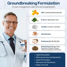 Sciatic Nerve Support Supplement 3 Pack – Nerve Health & Wellness Capsules With Vitamins & Herbal Blend, 120 Count Each - 300G - View 7