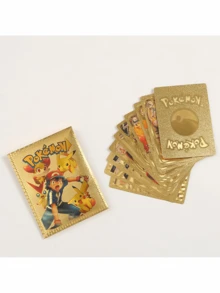 全新金箔游戏卡牌，动漫趣味卡牌，娱乐对战卡牌游戏 - 彩色 - 查看 2