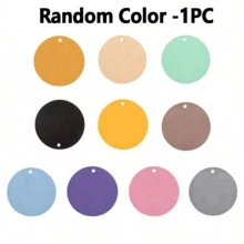 3pcs/1pc Heat Resistant Silicone Coasters - Round Non-Slip Pot Pads For Kitchen Countertop And Dining Table, Multipurpose Insulation Mat For Hot Dishes, Outdoor Picnic And Barbecue, Kitchen Decor Home Supplies - View 14