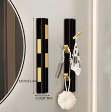 创意隐形挂钩，新型垂直穿孔壁挂式衣架 - 彩色 - 查看 14