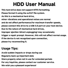 2TB High Speed Portable Portable Hard Drive, High Capacity High Speed Mobile Hard Drive, Portable 2TB, Minimalist Design, Reliable Storage, For Gamers, Students, Professionals, Compatible Model, (USB 3.0) - 查看 7