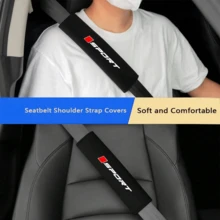 Juego de fundas suaves para cinturón de del coche, reduce la fricción y la fatiga, adecuado para la mayoría de vehículos, compatible con los cinturones de , opción ideal para viajes largos, protectores de hombro para el cinturón de , complementos cómodos para conducir - A - Ver 3