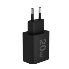 20W Phone Charger Adapter, 20W USB-C Fast Charging Power Adapter, Compatible With IPhone 15 Pro Max/15 Pro/15/14/13/12/11 And Pixel 8, Single C-Type Port Design - (Black) - EU C Type Plug(220-240V) - View 7