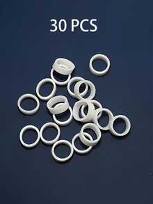 Bộ 10/20/30 dây buộc cáp silicon, dây cao su đàn hồi cao giúp sắp xếp dây điện và cáp dữ liệu, lý tưởng cho gia đình, văn phòng, trường học, giúp lưu trữ dễ dàng, quản lý cáp thuận tiện cho tai nghe, sạc điện thoại, chuột, thiết bị âm thanh, máy tính. Dây buộc cáp có thể tái sử dụng. - Nhiều màu - Xem 21