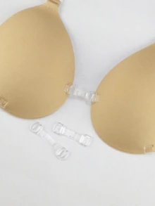 1 miếng dán nâng ngực không dây cho nữ, băng silicon vô hình nâng ngực với dây đeo cổ và phần nối dài có thể tháo rời, phù hợp với váy hở lưng, váy cưới, đồ bơi, cosplay và biểu diễn. - Nhiều màu - Xem 4