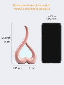 Heart-Shaped Vase, Minimalist Beauty - Multiple Styles - View 7