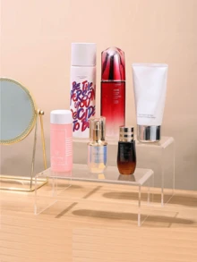 5pcs Transparent Acrylic U-Shaped Display Stand - Reusable Cupcake Stand Suitable For Desserts, Jewelry, Buffet And Party Supplies. Sturdy, Adjustable And Easy To Assemble - Multicolor - View 3